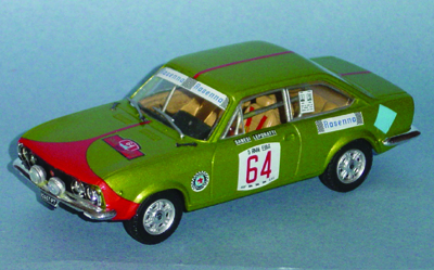 FIAT 124 COUPE' in scala 1:43
