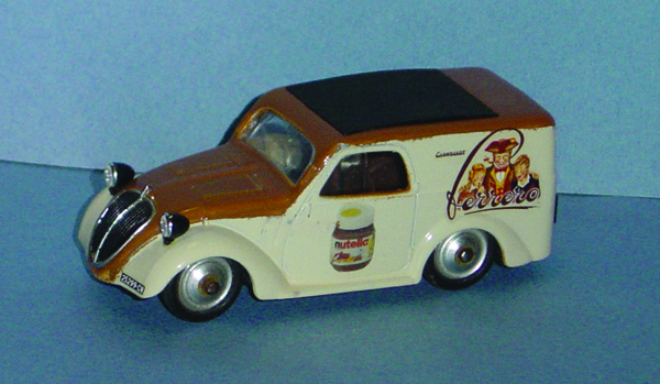 FIAT 500 B FURGONI in scala 1:43