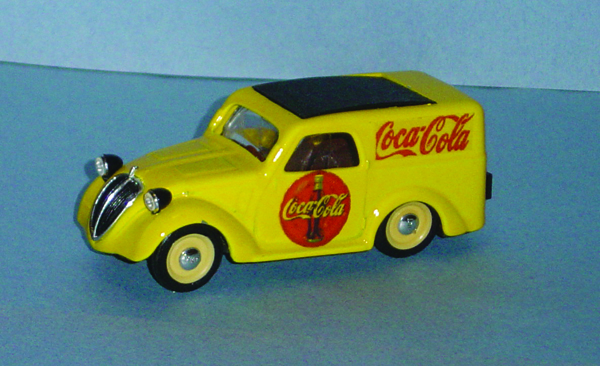 FIAT COCACOLA in scala 1:43