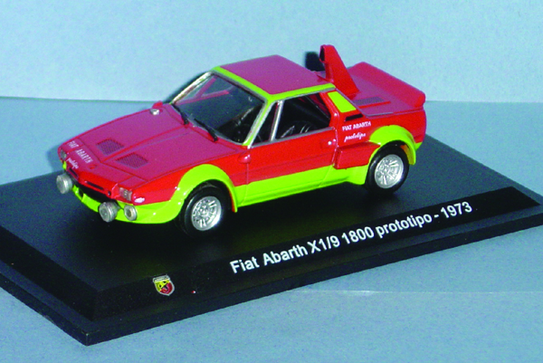 FIAT ABARTH in scala 1:43