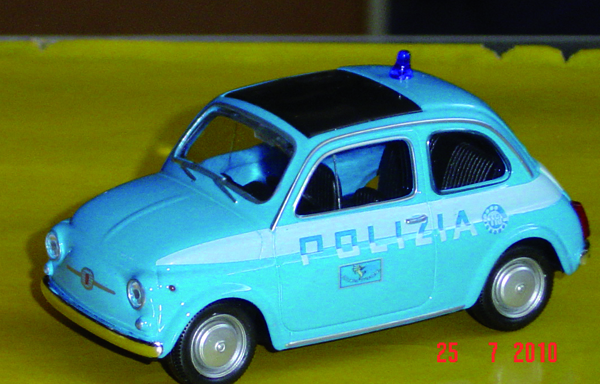FIAT 500 in scala 1:43