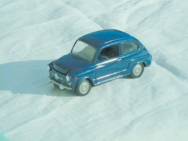 FIAT 600 in scala 1:43