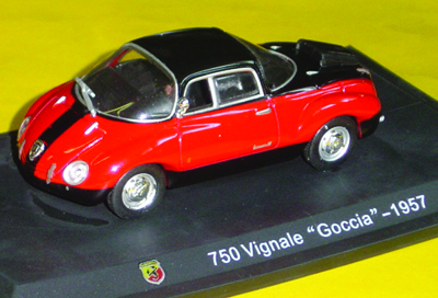 ABARTH AB 750 VIGNALE GOCCIA 1:43 scale