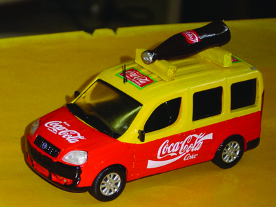 COCACOLA in scala 1:43