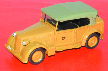 FIAT 508 CABRIO in scala 1:43