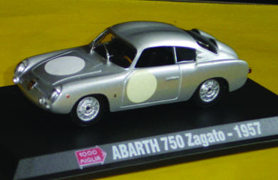 FIAT ABARTH 750 ZAGATO in scala 1:43