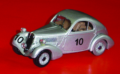 FIAT BALILLA BERLINETTA in scala 1:43