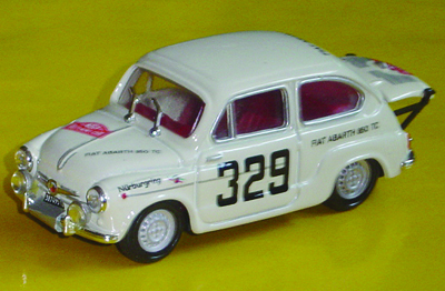 FIAT ABARTH 850 TC 1:43 scale