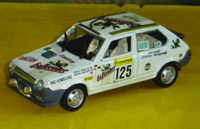 FIAT RITMO 1:43 scale