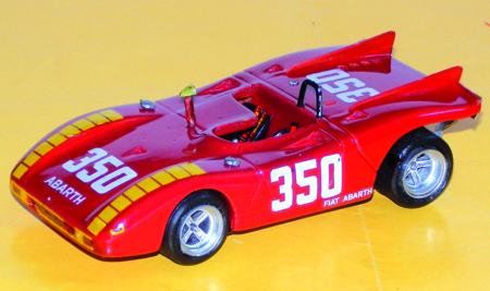 FIAT ABARTH 1:43 scale