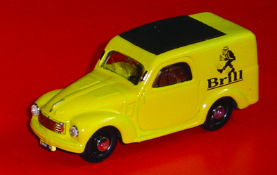 FIAT 500 C FURGONI in scala 1:43