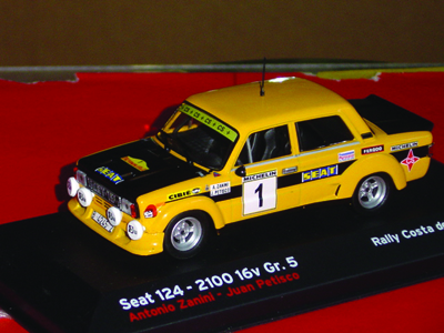 SEAT 124 in scala 1:43