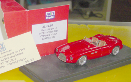 FIAT 1100 CABRIO 1:43 scale