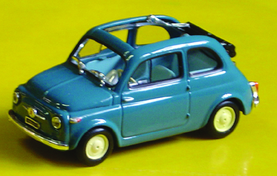 FIAT 500 in scala 1:43