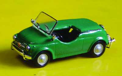 FIAT 500 CABRIO in scala 1:43
