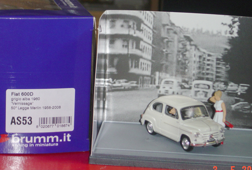 FIAT 600 1:43 scale