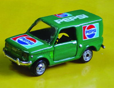 FIAT 126 FURGONE in scala 1:43