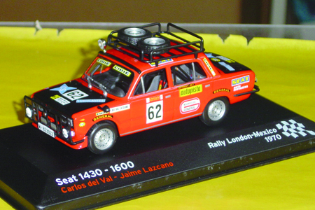 FIAT 124 in scala 1:43