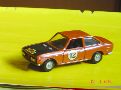 FIAT 124 COUPE' in scala 1:43