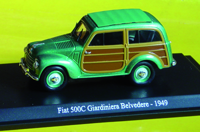 FIAT 500 GIARDINETTA in scala 1:43