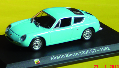 ABARTH ABARTH METRO 1:43 scale
