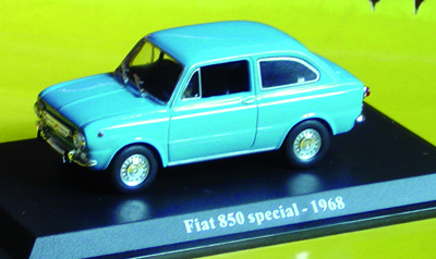 FIAT 850 in scala 1:43