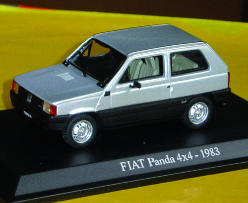 FIAT PANDA in scala 1:43