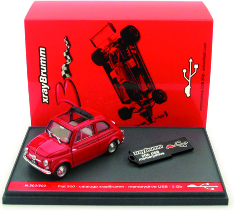 FIAT 500 in scala 1:43