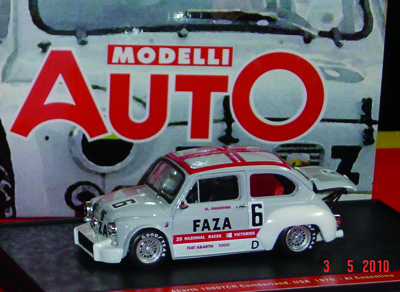 FIAT ABARTH 1000 TC in scala 1:43