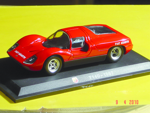FIAT ABARTH in scala 1:43