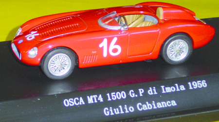 FIAT OSCA in scala 1:43