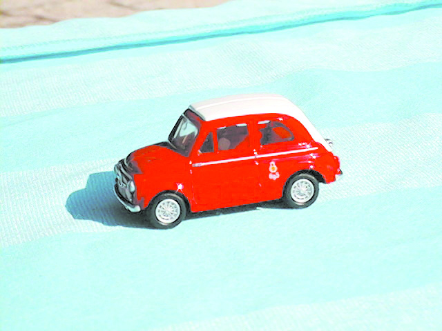 FIAT 500 in scala 1:43
