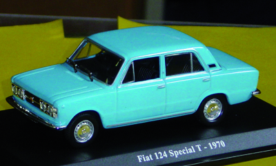 FIAT 124 in scala 1:43