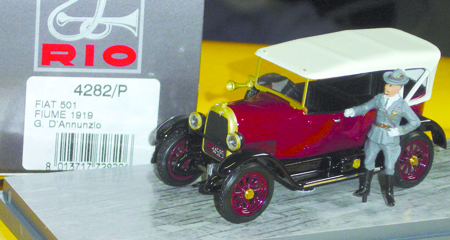 FIAT OLD 1:43 scale