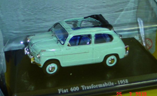 FIAT 600 in scala 1:43