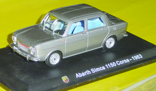 SIMCA ABARTH. SIMCA in scala 1:43