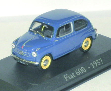 FIAT 600 in scala 1:43