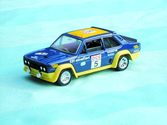 FIAT ABARTH 131 in scala 1:43