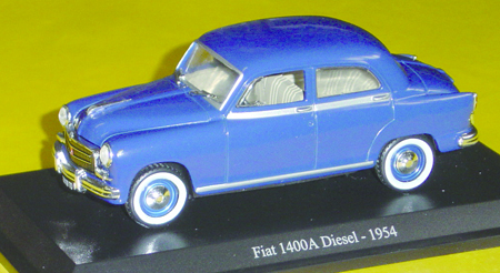 FIAT 1400 in scala 1:43
