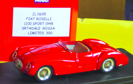 FIAT 1100 CABRIO in scala 1:43