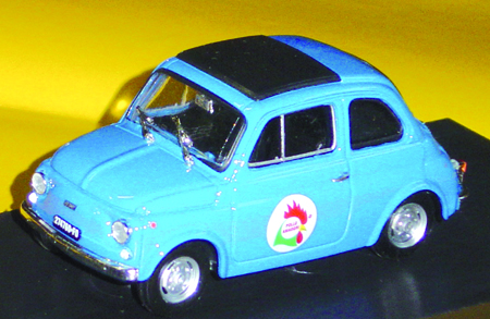 FIAT 500 in scala 1:43