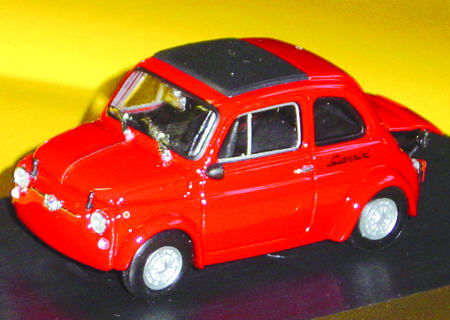 FIAT 500 in scala 1:43