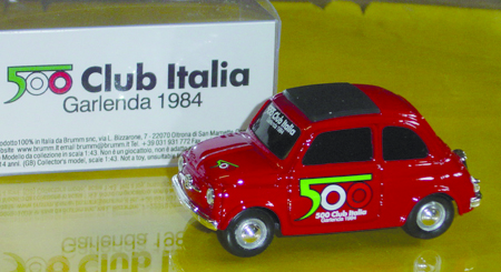 FIAT 500 in scala 1:43