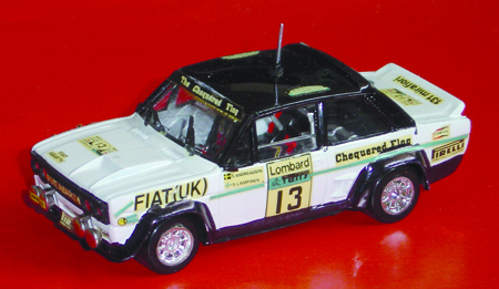 FIAT ABARTH 131 in scala 1:43
