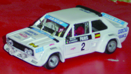 FIAT ABARTH 131 in scala 1:43