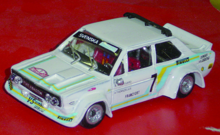 FIAT ABARTH 131 in scala 1:43
