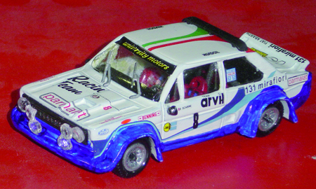 FIAT ABARTH 131 1:43 scale