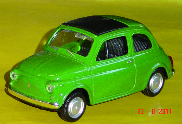 FIAT 500 in scala 1:43