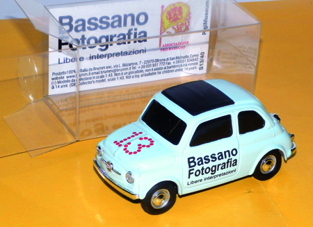 FIAT 500 in scala 1:43