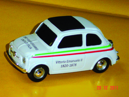 FIAT 500 1:43 scale